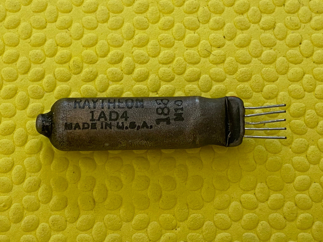 Raytheon 1AD4 Vacuum Tube Valve NOS NIB