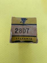 Load image into Gallery viewer, Sylvania 28D7 Vacuum Tube Valve NOS NIB
