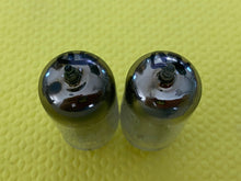 Load image into Gallery viewer, Matched Pair RCA 5963 12AU7 12AU7A Vacuum Tubes Valves Black Plate Industrial-Grade
