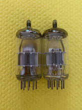 Load image into Gallery viewer, Matched Pair Amperex 6DJ8 ECC88 6N23 6N23P Vacuum Tubes Valves NOS-Testing
