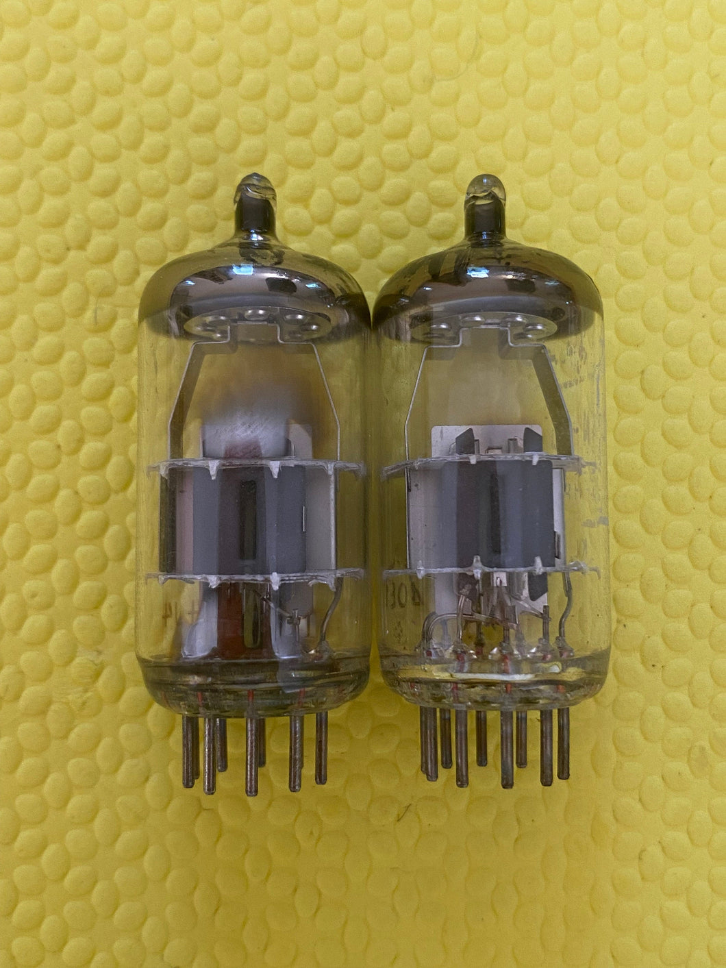 Matched Pair Amperex 6DJ8 ECC88 6N23 6N23P Vacuum Tubes Valves NOS-Testing