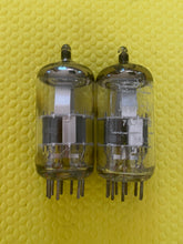 Load image into Gallery viewer, Matched Pair Amperex 6DJ8 ECC88 6N23 6N23P Vacuum Tubes Valves NOS-Testing
