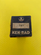 Load image into Gallery viewer, Ken-Rad 7W7 Vacuum Tube Valve NOS NIB
