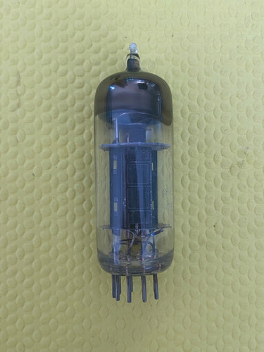 RCA 12BH7 12BH7A Vacuum Tube Valve Black Plate Copper Support Rods