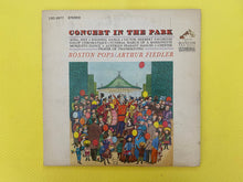 Load image into Gallery viewer, Arthur Fiedler The Boston Pops Concert In The Park Stereo Vinyl LP RCA Red Seal Records LSC-2577
