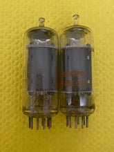 Load image into Gallery viewer, Matched Pair RCA 6FQ7 / 6CG7 Vacuum Tubes

