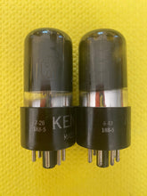 Load image into Gallery viewer, Matched Ken-Rad 6V6 6V6GT Vacuum Tubes Valves
