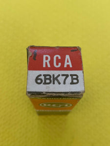 RCA Black Plate 6BK7 6BK7B Vacuum Tube Valve NOS NIB For Your Schiit