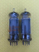 Load image into Gallery viewer, Matched Pair RCA 6FQ7 / 6CG7 Vacuum Tubes Valves
