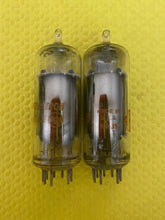 Load image into Gallery viewer, Matched Pair RCA 6FQ7 / 6CG7 Vacuum Tubes Valves

