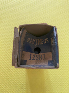 Raytheon 12SR7 Vacuum Tube Valve NOS NIB