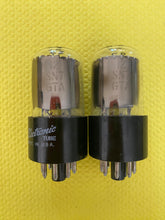 Load image into Gallery viewer, Matched Pair General Electric GE 12SN7 12SN7GTA Vacuum Tubes NOS NIB
