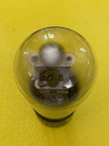 Silvertone Number / Type 56 Vacuum Tube Valve Globe Balloon Style Engraved / Hot-Stamped Base NOS-Testing