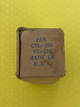 Load image into Gallery viewer, Tung-Sol JANCTL956 / VT-238 / 956 Vacuum Tube Valve Milspec NOS NIB
