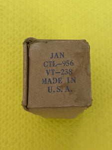 Tung-Sol JANCTL956 / VT-238 / 956 Vacuum Tube Valve Milspec NOS NIB