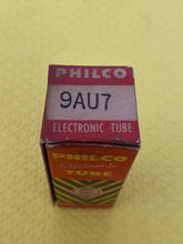 Load image into Gallery viewer, Philco 9AU7 Vacuum Tube Valve Black Plate NOS NIB
