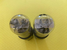 Load image into Gallery viewer, Matched Pair CBS Hytron 12SN7 12SN7GT Vacuum Tubes Valves Black T Plates NOS NIB
