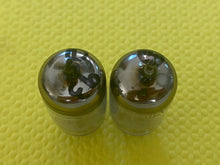 Load image into Gallery viewer, Matched Pair General Electric GE 5814 5814A JG-5814A ECC82 Vacuum Tubes Valves Triple Mica Milspec / Industrial NOS-Testing
