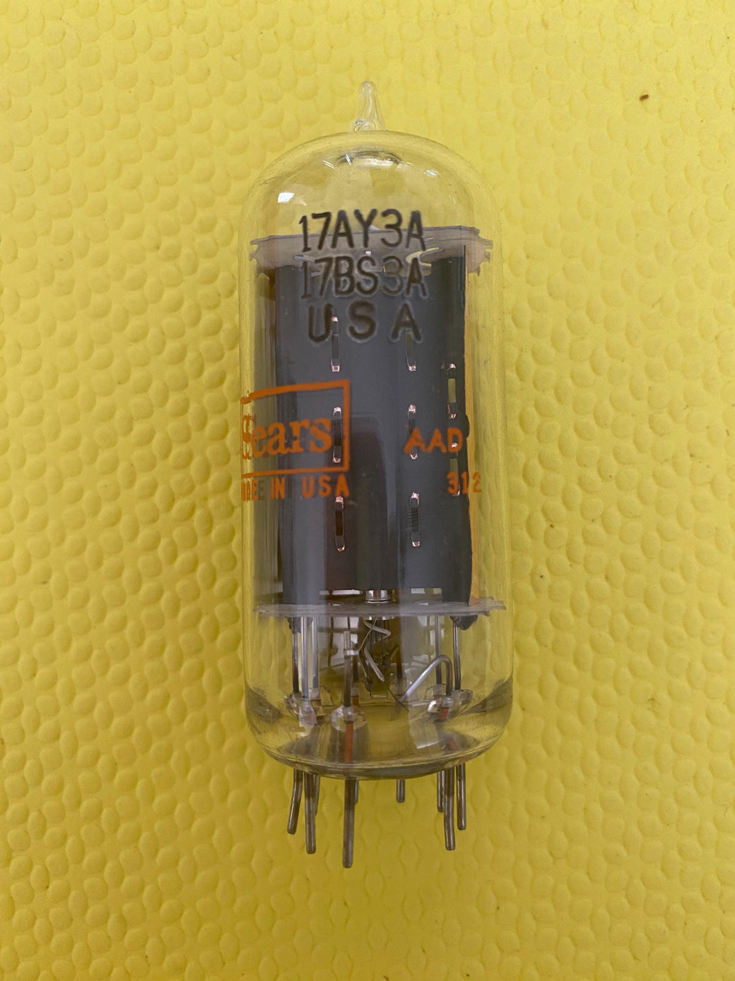 Sears Sylvania 17AY3 17AY3A 17BS3 17BS3A Vacuum Tube Valve NOS NIB