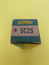 Load image into Gallery viewer, DuMont 5CZ5 Vacuum Tube NOS NIB
