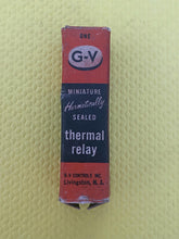 Load image into Gallery viewer, G-V GV C11A1-6494 Thermal Relay Tube NOS NIB
