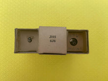 Load image into Gallery viewer, 3 US-Made 6J6 6J6A JANCHS6J6 JANCRC6J6 Industrial / Milspec Vacuum Tubes Valves NOS NIB Lot Of Three
