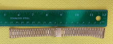 Load image into Gallery viewer, 1970s Stainless Steel Gold-Anodized Watch Bracelet
