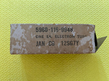 Load image into Gallery viewer, General Electric GE JANCG12SG7Y 12SG7 12SG7Y Vacuum Tube Valve Milspec NOS NIB
