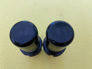 Matched Pair General Electric GE 6SJ7 6J8P Vacuum Tubes Valves NOS NIB