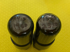 Matched Ken-Rad 6V6 6V6GT Vacuum Tubes Valves