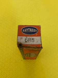 Raytheon 6R8 Vacuum Tube Valve NOS NIB