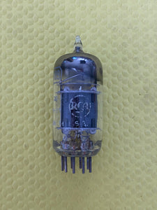 RCA Black Plate 6189 JANCRC12AU7WA 12AU7 ECC82 Vacuum Tube Valve Triple 3 Mica Industrial / Milspec For Your Univalve Or Bottlehead