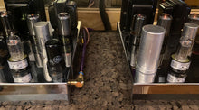 Load image into Gallery viewer, Matched Pair RCA Clear Top 7AU7 Vacuum Tubes NOS NIB 6SN7 Substitute With Adapters
