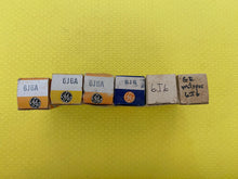 Load image into Gallery viewer, 6 General Electric GE 6J6 6J6A Vacuum NOS NIB Lot Of Six

