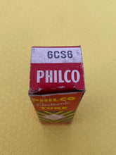 Load image into Gallery viewer, Philco 6CS6 Vacuum Tube Valve NOS NIB
