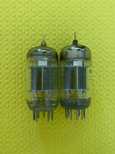 Load image into Gallery viewer, Matched Pair General Electric GE 5814 5814A JG-5814A ECC82 Vacuum Tubes Valves Triple Mica Milspec / Industrial NOS-Testing
