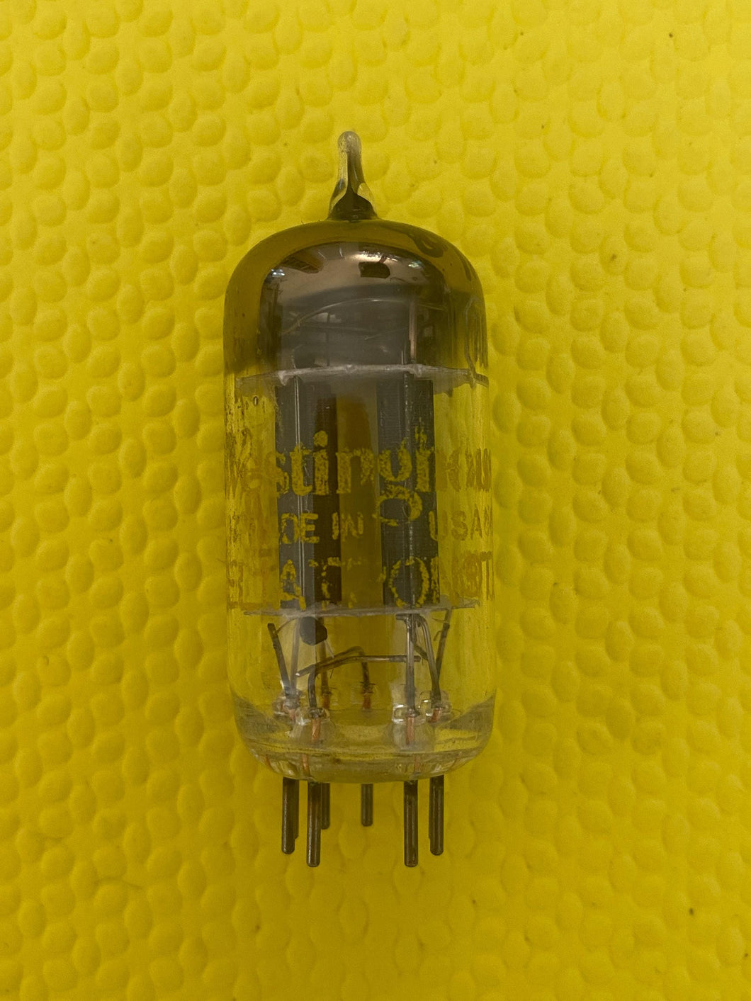 Westinghouse Black Plate 7AU7 Vacuum Tube Valve NOS NIB For Your Schiit Audio Vali 2