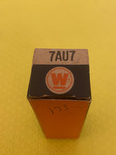 Load image into Gallery viewer, Westinghouse Black Plate 7AU7 Vacuum Tube Valve NOS NIB For Your Schiit Audio Vali 2
