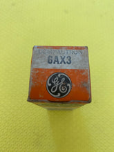 Load image into Gallery viewer, General Electric GE 6AX3 Vacuum Tube Valve NOS NIB
