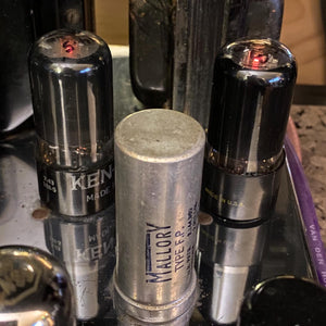 Matched Ken-Rad 6V6 6V6GT Vacuum Tubes Valves