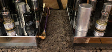 Load image into Gallery viewer, Matched Pair RCA Clear Top 12AU7 12AU7A Vacuum Tubes Valves Steel Support Rods NOS-Testing

