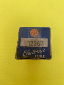 General Electric GE 12SG7 Vacuum Tube Valve NOS NIB