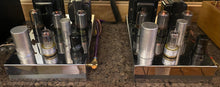 Load image into Gallery viewer, Matched Pair RCA Clear Top 12AU7 12AU7A Vacuum Tubes Valves Steel Support Rods NOS-Testing
