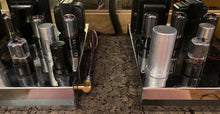 Load image into Gallery viewer, Matched Pair RCA 6SN7 6SN7GTB Vacuum Tubes Valves Copper Support Rods
