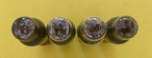 Load image into Gallery viewer, 4 US-Made 25L6 25L6G Vacuum Tubes Valves Lot Of Four Shoulder ST Shape NOS-Testing

