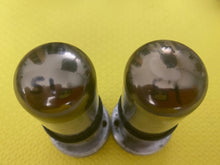 Load image into Gallery viewer, Matched Pair General Electric GE 6BL7 6BL7GTA Vacuum Tubes Valves Black Plates NOS NIB
