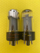 Load image into Gallery viewer, 2 Sylvania 5V6 5V6GT Vacuum Tubes Valves Lot Of Two
