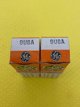 Load image into Gallery viewer, 2 General Electric GE 9U8 9U8A Vacuum Tubes Valves NOS NIB Lot Of Two
