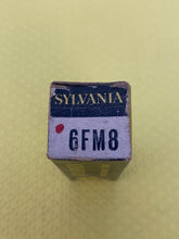 Load image into Gallery viewer, Sylvania 6FM8 Vacuum Tube Valve NOS NIB
