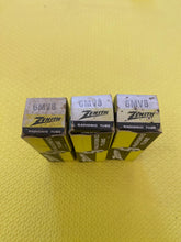 Load image into Gallery viewer, 3 Zenith 6MV8 Vacuum Tubes Valves NOS NIB Lot Of Three
